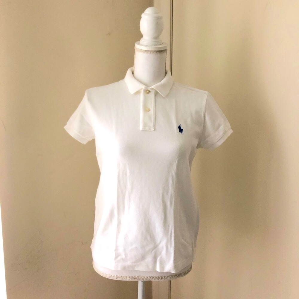 Ralph Lauren White Polo Shirt